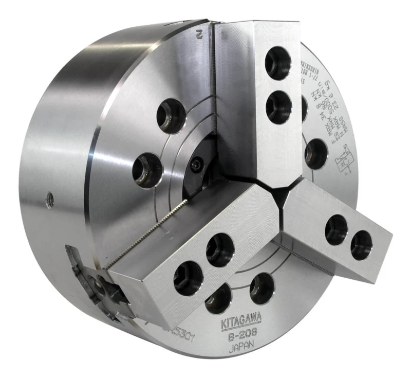 Механический патрон с открытым центром Kitagawa B-208